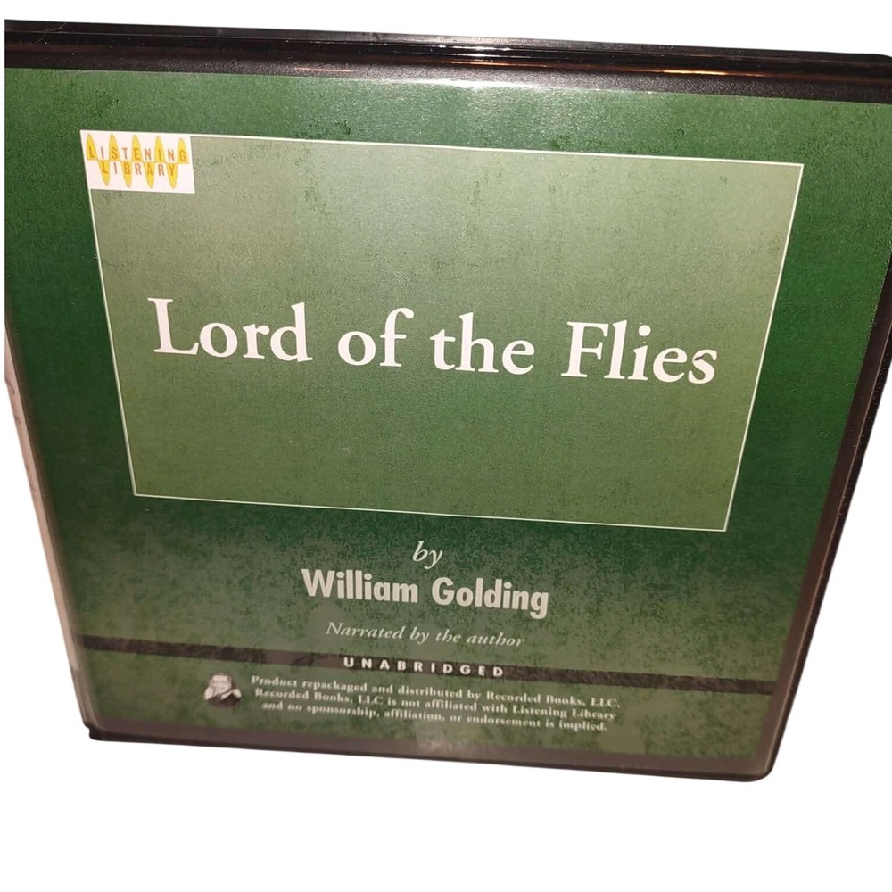 Lord of the Flies William Golding Unabridged Audiobook 6 CD Set Dark Academia